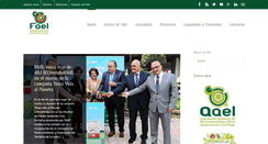 Desktop Screenshot of fael.es